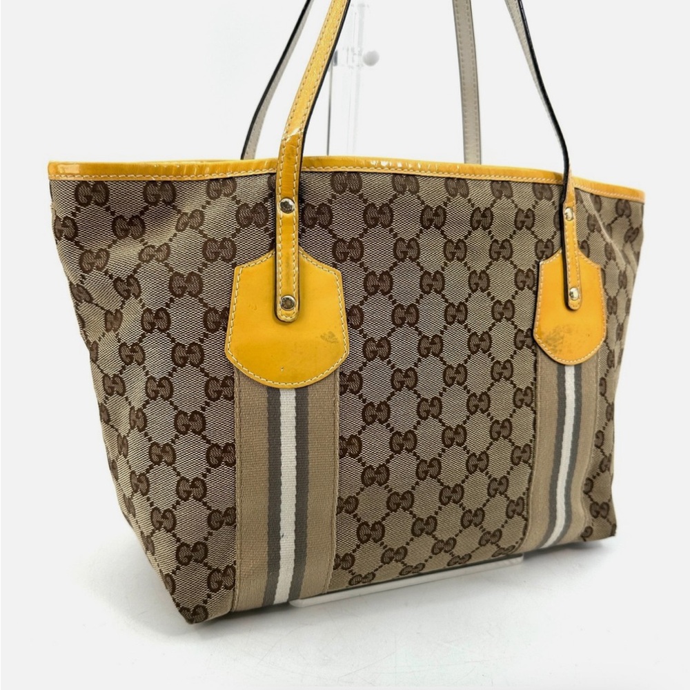 Gucci GG Canvas Jolie tote bag - Picture 2 of 14